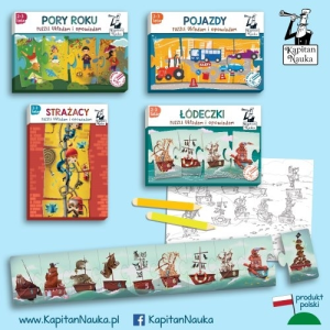 Konkurs "Puzzle układam i z Kapitanem Nauką opowiadam"