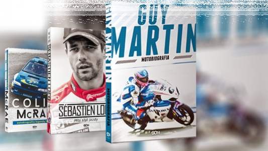 Wygraj zestaw książek słynnych rajdowców!