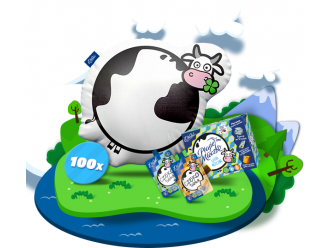 Wygraj poduszkę z krówką Wedelką i zestaw słodyczy Wedel – kids - 100 szt. czeka!