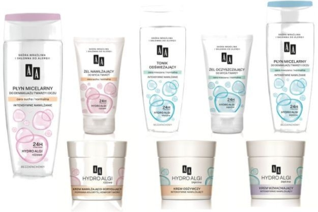 Wygraj zestaw kosmetyków z serii AA Hydro Algi