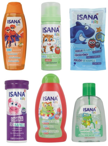 Wygraj kosmetyki ISANA Kids od firmy Rossmann