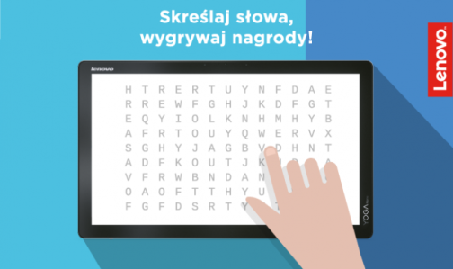 Konkurs "Wykreślanka z Lenovo YOGA Home 500"