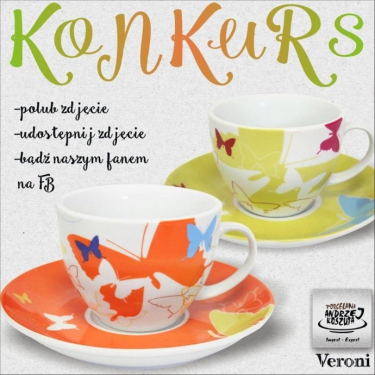 Wygraj komplet filiżanek