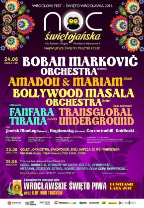 Konkurs "WrocLove FeST - międzynarodowa Noc Świętojańska 23-24 czerwca"