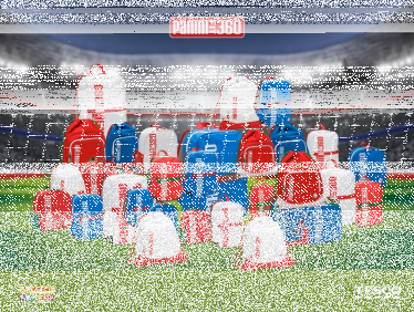 Konkurs "Ile plecaków w kolorach flagi Polski widzisz na obrazku?"