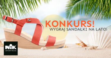 Konkurs: wygraj sandałki