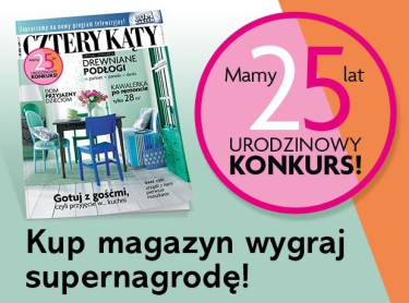 Konkurs "Cztery kąty mają 25lat"