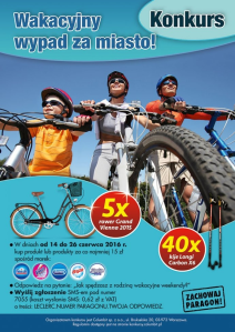 Konkurs "Wakacyjny wypad za miasto!"