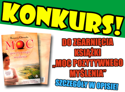 Wygraj książkę "Moc Pozytywnego Myślenia"
