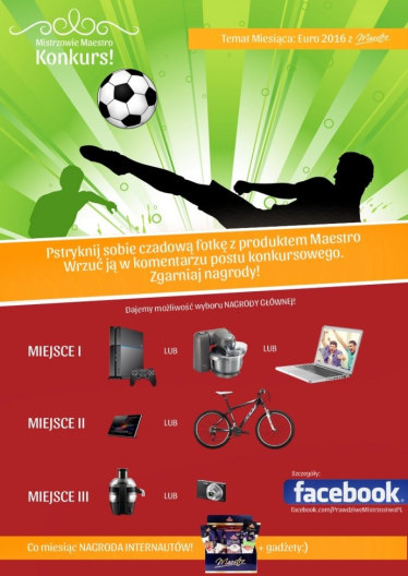 Konkurs "Euro 2016 z Maestro"