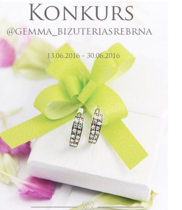 Konkurs Instagram gemma_bizuteriasrebrna