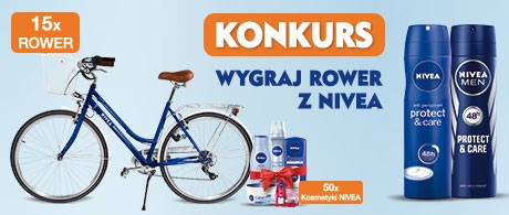 Konkurs "Wygraj rower z Nivea" Carrefour