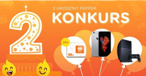 Konkurs na 2 urodziny Pepper!