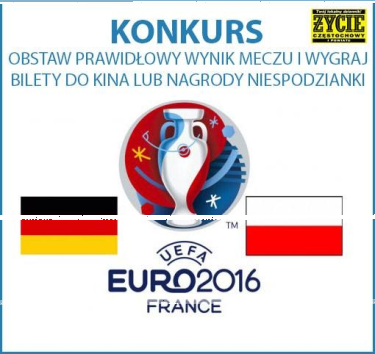 Konkurs "Obstaw prawidłowy wynik meczu" do godz. 10:00