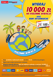 Konkurs "Rodzinne wakacje z Mondelez" Intermarche