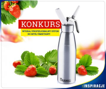 Wygraj profesjonalny syfon do bitej śmietany! Makro