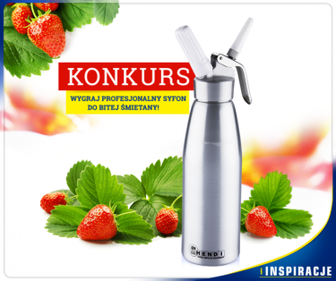 Wygraj profesjonalny syfon do bitej śmietany! Makro