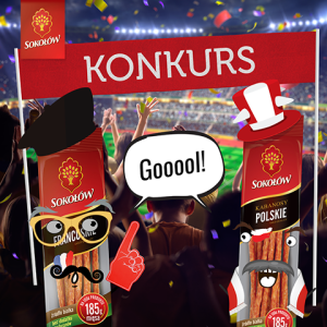 Konkurs "Kibicuj z Sokołowem!"