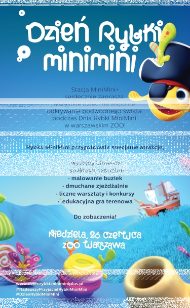 Wygraj bilety do ZOO z rybką MiniMini!
