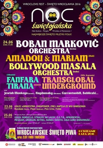 Wygraj karnet na WROCLOVE FEST 2016 23-25 czerwca! do godz. 12:00