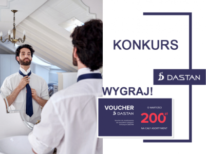 Wygraj 200zł na elegancką odzież męską!