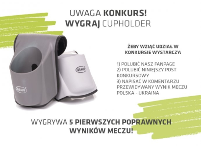 Wytypuj wynik meczu - wygraj cupholder, do godz. 18:00