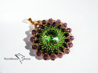 Konkurs "Wakacje" Wisior z kryształem