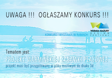 Konkurs "Warmińska Zabawka Plażowa"