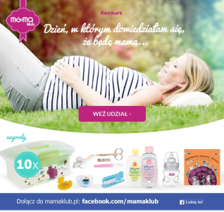 Konkurs "Dzień, w którym dowiedziałam się, że będę mamą..."