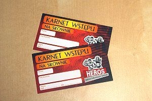 Konkurs "Karnet do Centrum Kulturystyczno-Sportowego HEROS" Suwałki