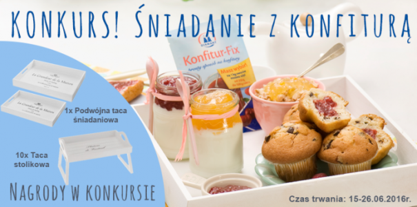 Konkurs "Śniadanie z konfiturą"