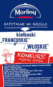 Konkurs "Wielkie grillowanie z Morlinami w Biedronce"