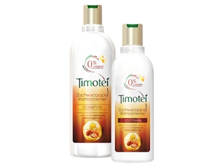 Konkurs "Zachwycające wzmocnienie włosów z Timotei" do godz. 20:00