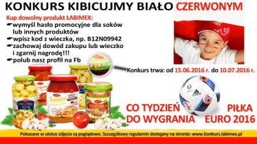 Konkurs "Kibicujmy Biało Czerwonym"