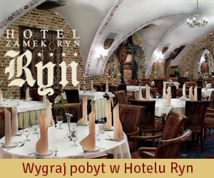 Wygraj stylowy i romantyczny weekend w gotyckim Zamku Ryn**** dla dwojga!