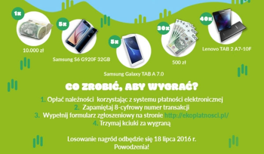 Loteria "Eko płatności"