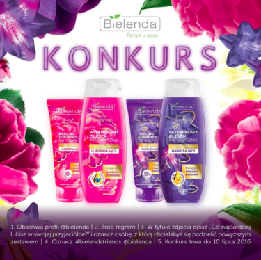 Wygraj zestaw kosmetyków pielęgnacyjnych z linii "TWOJA PIELĘGNACJA"