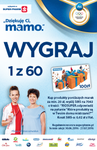 Konkurs "Olimpijskie emocje w Super-Pharm"