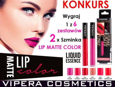 Konkurs "LIP MATTE COLOR"