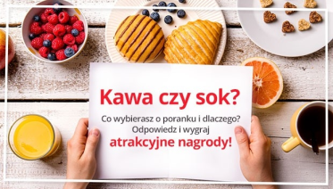 Konkurs: Kawa czy sok?