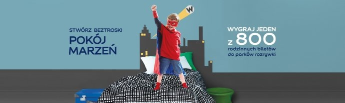 Konkurs "Stwórz beztroski pokój marzeń" Castorama