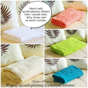 Konkurs "Stwórz własny ręcznik plażowy"