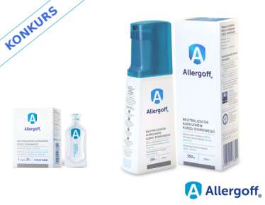 Wygraj zestaw preparatów Allergoff® i pozbądź się alergenów!