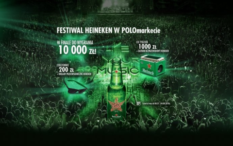 Loteria "Festiwal Heineken w POLOmarkecie" 18+