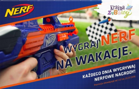 Konkurs "Wygraj Nerf na wakacje"