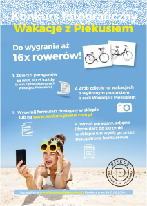 Konkurs wakacyjny "WAKACJE Z PIEKUSIEM"