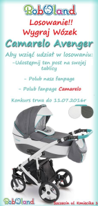 Wygraj nowoczesny wózek Camarelo Avenger