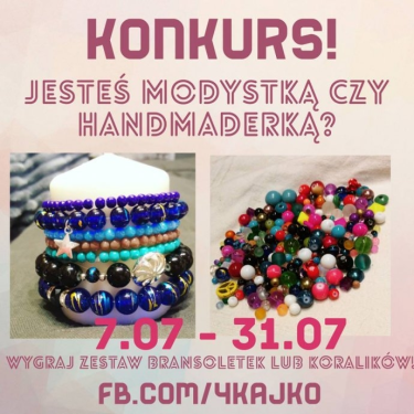 Konkurs "Jesteś handmaderką czy modystką"