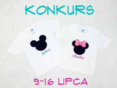 Wygraj koszulkę z haftem i imieniem swojego dziecka