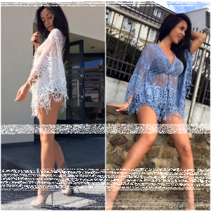 Wygraj tunikę Glam biała lub lawenda